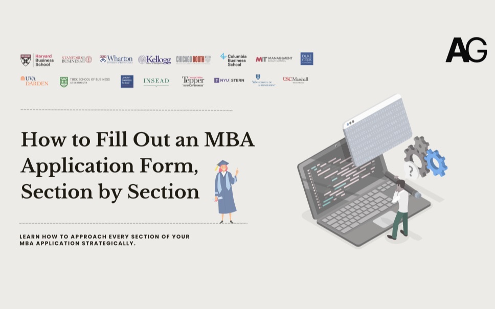 How to fill out an MBA application form, section by section